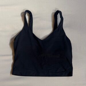 Lululemon Align Black Crop Top (worn once)